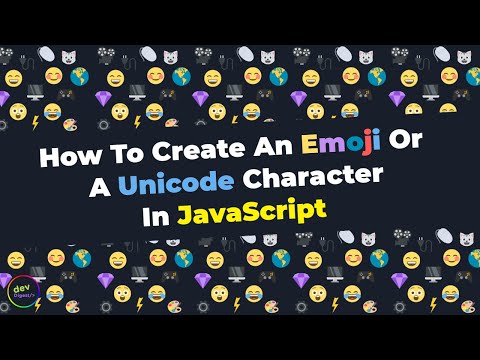 JavaScript Unicode How To Create An Emoji OR A Unicode Character In JavaScript