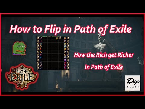 Path of Exille -  Flip and Get RICH in path of Exile Get RIch Fast