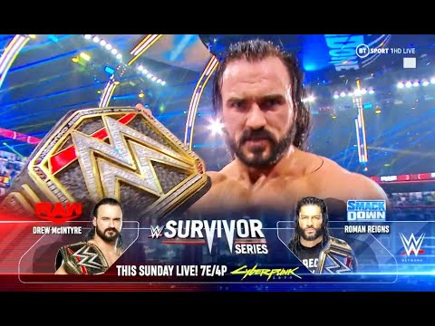 WWE Raw 16 November 2020 Highlights- Drew McIntyre wins WWE Title | Reigns vs Drew Survivor Series |