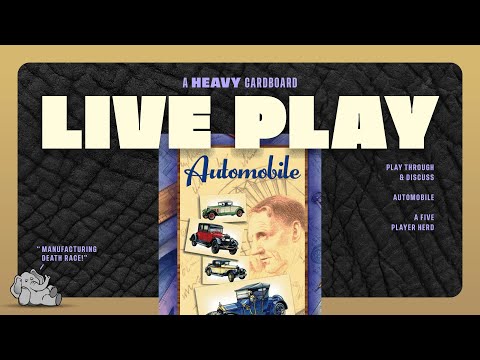 Automobile - 5p Play-through, & Roundtable Discussion by Heavy Cardboard