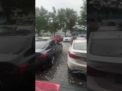 Northeast Hailstorm: Massive Damage to Cars