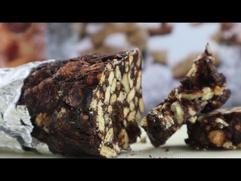 The most delicious chocolate salami II Salam dulce II Сладкая колбаса