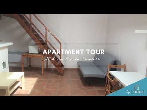 Apartment Tour // Furnished  23.2m2 in Aix En Provence – Ref : 2AA23307