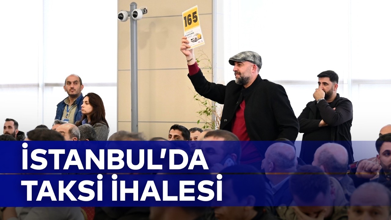 İBB TAKSİLERİ YOLLARDA. YENİ İHALEMİZ YAPILIYOR
