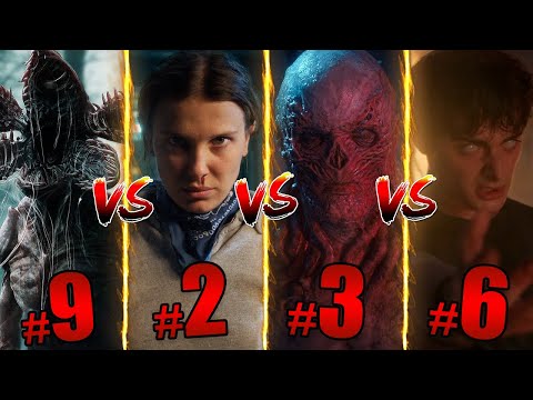 Who's Really the Most Powerful Character in Stranger Things? | Power Ranking Stranger Things!