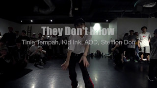 Ami &quot;They Don&#39;t Know/Tinie Tempah, Kid Ink,AOD,Stefflon Don&quot;@En Dance Studio SHIBUYA