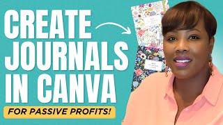 How to Create a Journal in Canva to Sell - Quick and EASY Tutorial