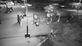 Global Citizen Concert, 2 December 2018: FNB Stadium egress CCTV footage, Turnstile 18, camera 2