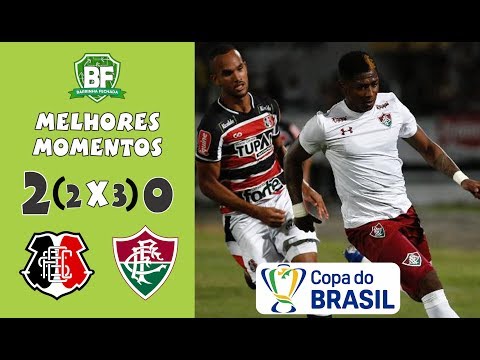 Santa Cruz 2 (2 x 3) 0 Fluminense | Copa do Brasil 2019 - Melhores Momentos - Barrinha Fechada