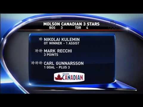 Nikolai Kulemin OT Goal - Bruins 3 vs Leafs 4 - Mar 9th 2010 (HD)