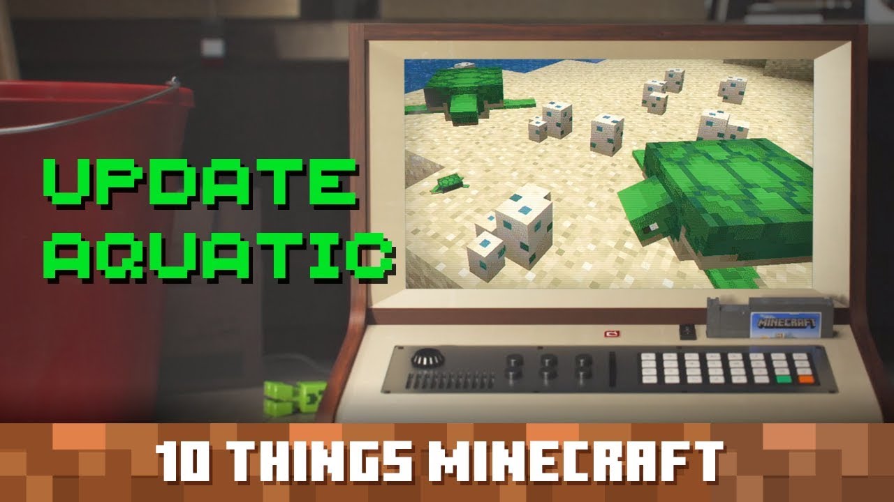 Update Aquatic: Ten Things You Probably Didn't Know About Minecraft