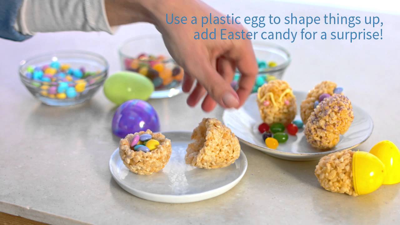 Rice Krispies Treat Hack: Easter Egg Surprise