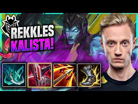 REKKLES ROLESWAPING TO MID FOR CAPS?! - G2 Rekkles Plays Kalista MID vs Leblanc! |