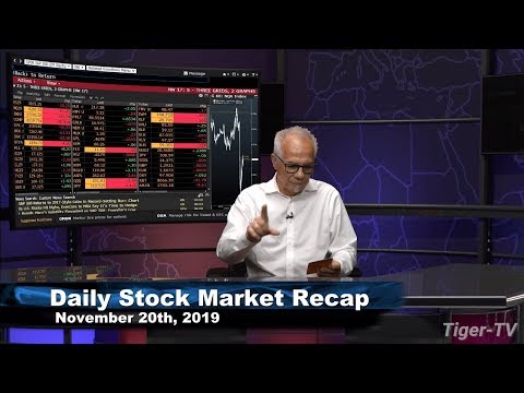 November 20th, Daily Market Recap on TFNN - 2019