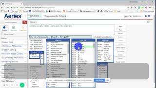 Aeries Query Google Accounts:  Secondary