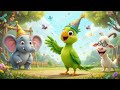 Main Tota Main Tota Hindi Poem For Kids मैं तोता हरे रंग का Kids Rhyme