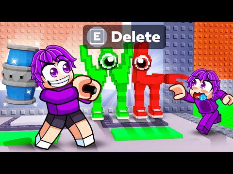 I Used The New DELETE HAMMER To Delete MY FRIENDS Brainrots…