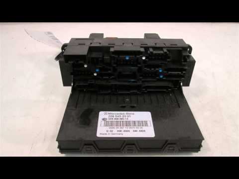 2006 Mercedes C230 Sam relay fuse box 2095452001 - mbiparts.com Used OEM Mercedes Parts - Dis... OEM