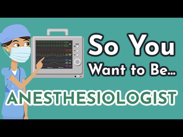 Videouttalande av anesthesiologist Engelska