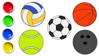 Aprenda a Desenhar uma Bola Esportiva | Desenho Passo a Passo | Chiki Art Brasil