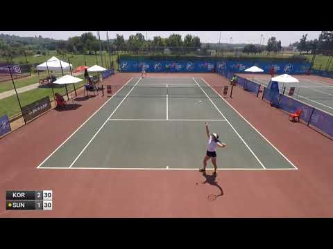 Lulu Sun [5] - Alina Korneeva [Q] (W25 Pretoria 2023 QF)