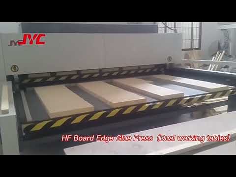 Máy ghép ngang cao tần 2 bàn 2 hướng