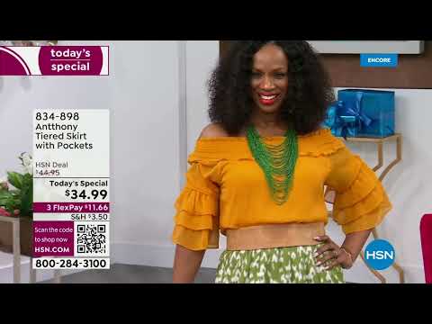 HSN | Antthony Design Original Fashions Celebration 07.05.2023 - 03 AM
