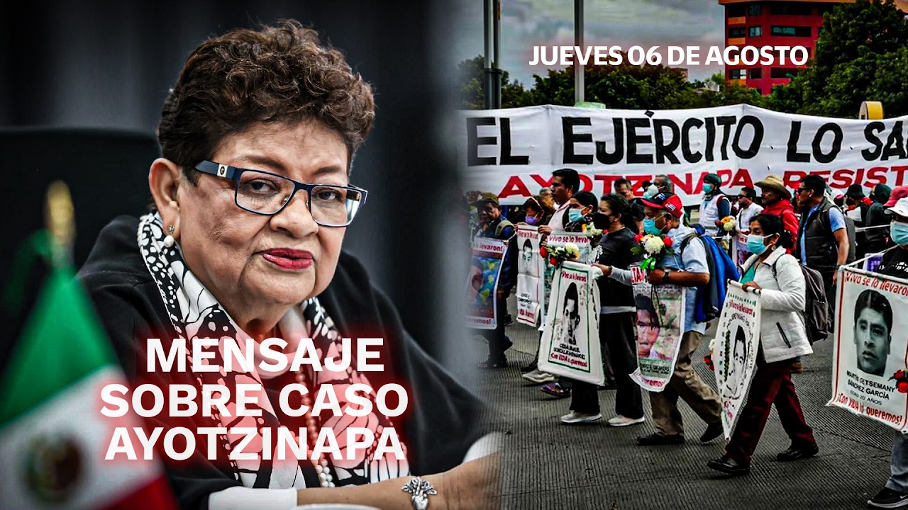 Mensaje de la Fiscal General, Ernestina Godoy, sobre el caso Ayotzinapa📱
