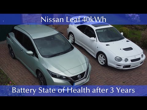 Nissan Leaf 40kWh What is the Battery State of Health after 3 Years?