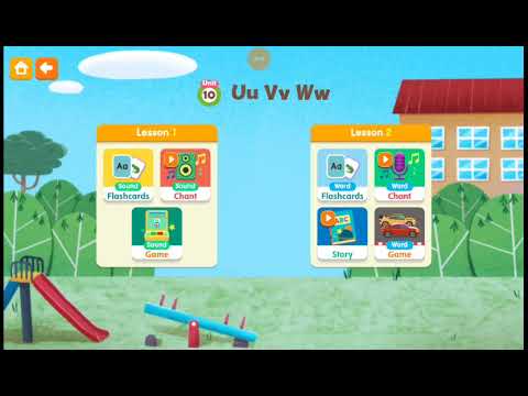 School Phonics 1 - Unit 10 "Uu, Vv, Ww"