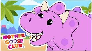 Dinosaur Stomp | Mother Goose Club Cartoons #NurseryRhymes