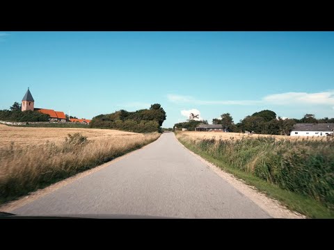 Summer Drive in Denmark, From Agger Tange to Vestervig. Margueritrute