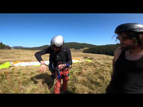 EXPLICATII PARAPANTA - Gonflaj cu Spatele la Voalura