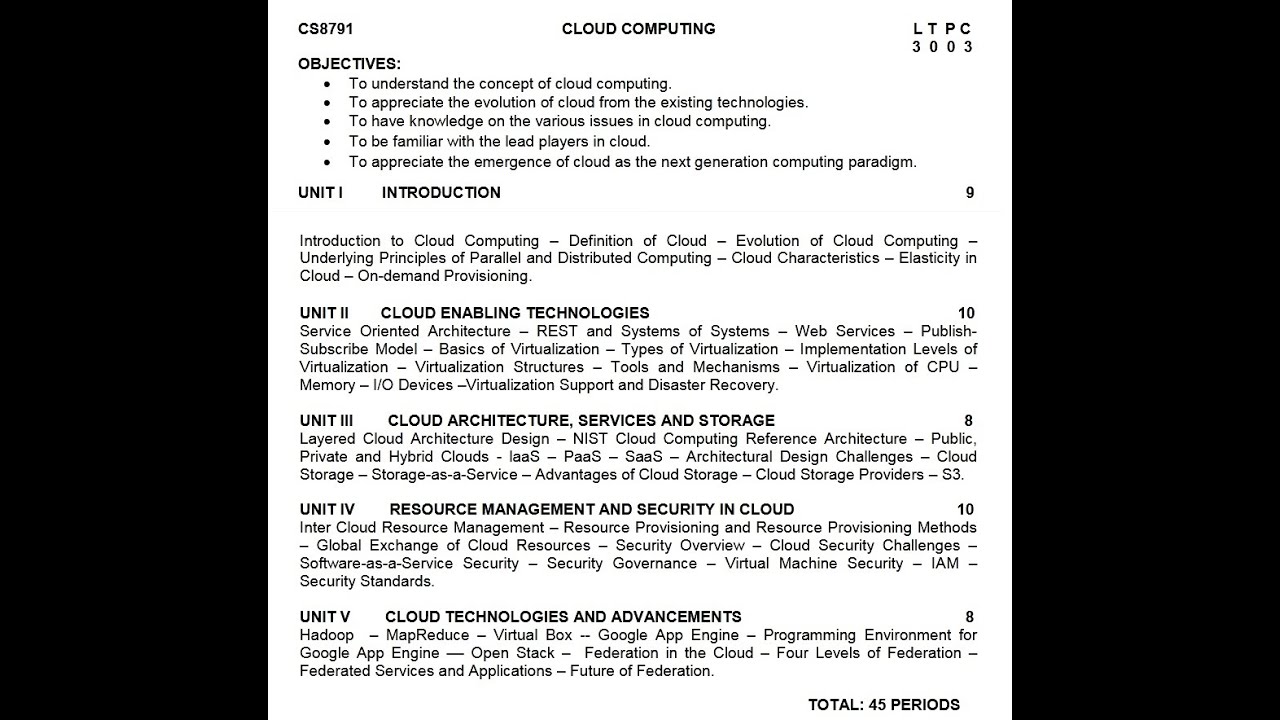 CS8791 cloud computing session 3