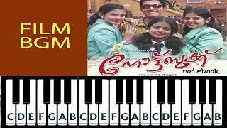 Download lagu Notebook Theme Piano BGM Version || Easy Piano Keyboard Tutorial || mp3