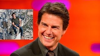 TOM CRUISE On Top of World's Tallest Building!! The Graham Norton Show on BBC AMERICA