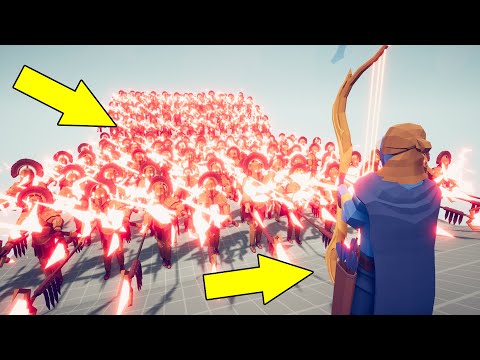 APOLLO DEFEND HIGH GROUND vs EVERY UNIT | TABS Unit Creator | Totally Accurate Battle Simulator TABS