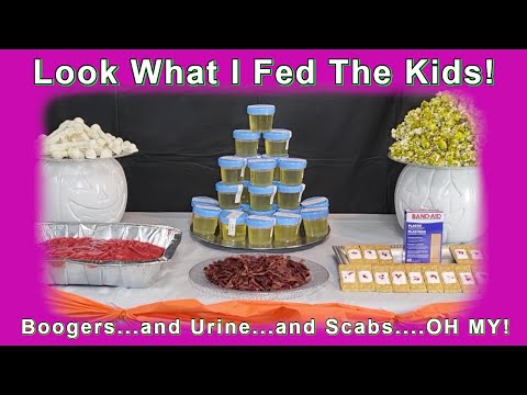 6 Disgusting Foods – Fear Factor Eating Challenge Party Ideas - Intestines Urine & More!
