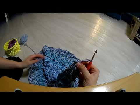 Mandala brezrokavnik, 25. krog, prvi del