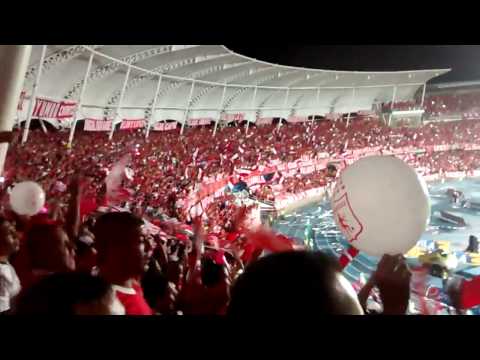 "Gol de Borja - 2 América vs R. Cartagena 1 - Dale rojo - Hay que saltar" Barra: Baron Rojo Sur • Club: América de Cáli