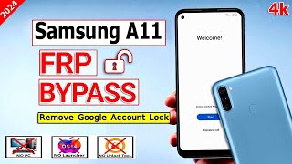 Samsung Galaxy A11 Unlock Bypass Frp Google Account Lock Without Pc ✅ Samsung A11 Google Lock Bypass