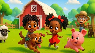 Old MacDonald Had a Farm 🐷| Fun Animal Song for Children | Kids Songs & Nursery Rhymes