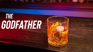 The Godfather Cocktail: A Classic Blend of Scotch & Amaretto 🥃🍸