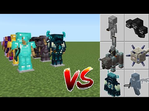 MrPogz Zamora - ALL Armors vs Minecraft