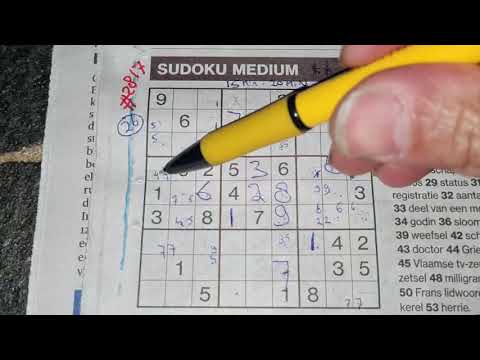 (#2817) Quit monkeying around! Medium Sudoku puzzle. 05-20-2021