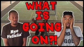 WHAT IS GOING ON?!!- NBA 2K16 MyPARK Gameplay | MyPARK 2 on 2 Gameplay