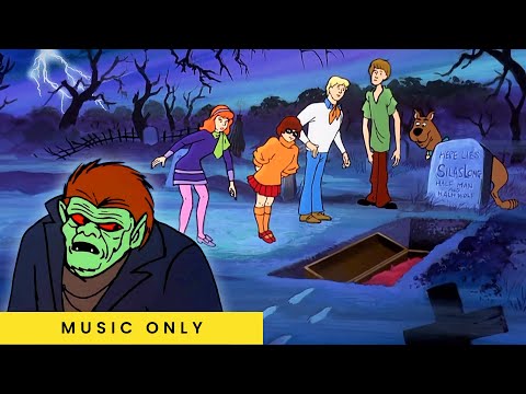 Scooby-Doo Haunted Graveyard Ambience - 🎵MUSIC ONLY, No Sound Effects (2 hr)