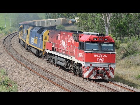 Southern Highlands with Ghan Liveried NR - 3rd January 2019
