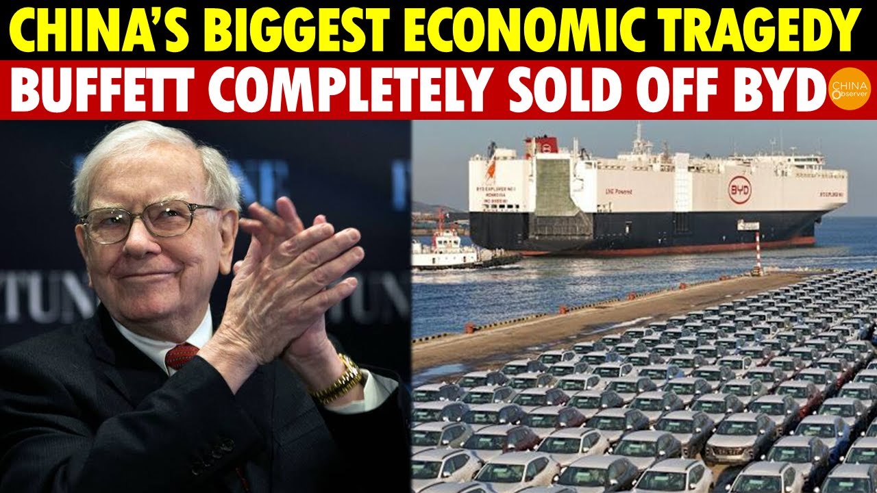 China’s Biggest Economic Tragedy, Buffett Completely Sold Off BYD, EV Companies Face Mass Closures