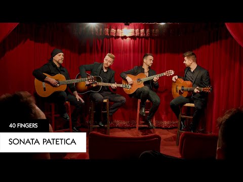40 FINGERS - Beethoven's Sonata Pathetique (Adagio)